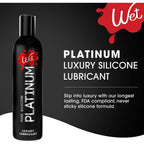 Buy now Wet Platinum Silicone-Based Personal Lubricant | Ultra Smooth, Super Slick, Hypoallergenic, Long-Lasting Performance, Waterproof Formula| Lube for Men, Women & Couples, 4.2 fl oz at indiglob india