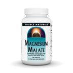 Source Naturals Magnesium Malate, 3750 mg per Serving - 200 Capsules | Support Muscles and Energy Production*