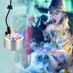 Maitys 2 Pcs Mist Maker Fogger Small Ultrasonic Fog Machine for Cauldron