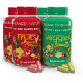 Balance of Nature Whole Food Supplement, Fruit & Veggies, 60 Servings