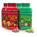 Balance of Nature Whole Food Supplement, Fruit & Veggies, 60 Servings
