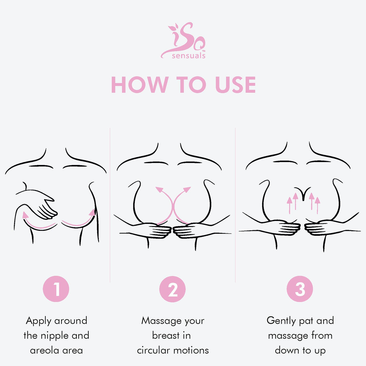 IsoSensuals ENHANCE - Rapid-Action Breast Enlargement Cream for Quick Growth - Lifting and Firming Breast Enhancement Cream - Generous 2 Month Supply