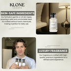 Klone Scents Royal Aventus – 12+ Hours Long-Lasting Designer Inspired Fragrance – Smells Like Aventus with Notes of Bergamot, Pineapple & Oakmoss – Clean Ingredients, No Parabens – 50ml