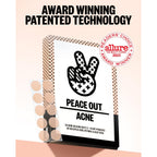 PEACE OUT Acne Healing Dots Hydrocolloid Pimple Patches (60 count) | Fast Acting Acne Spot Treatment for Blemishes & Breakouts with Salicylic Acid, Retinol and Aloe Vera, Award Winning Skincare