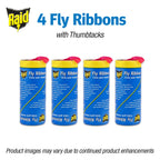 Raid Fly Ribbon Bug & Insect Catcher (4 Pack)