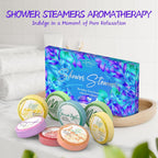 HFHO Shower Steamers Aromatherapy 8 Pack Natural Essential Oils Home Spa | Perfect For Stress Relief, Relaxation And Home Spa Self Care, Birthday Gifts For Women And Men