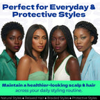 Bronner Bros Maximum Strength Super Gro Hair Grease & Scalp Treatment, 6oz | Hair Dress for Dry Scalp, Breakage Support, Shine & Healthy Hair, With Coconut Oil, Vitamins, Sage & Sulfur, All Hair Types