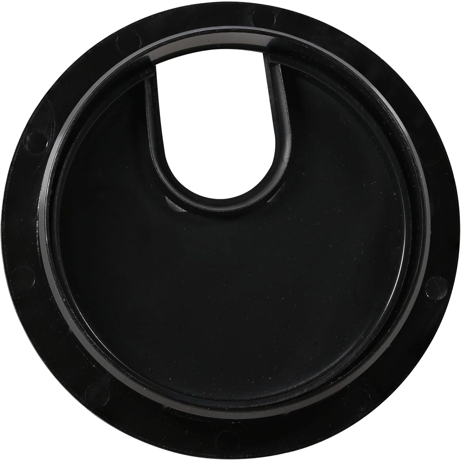 Buy now 5 Pack Rok Hardware 3" (76mm) Black Round Computer Desk Table Port Wire Cable Cord Organizer Hole Cover Grommet, ROKRG3BLK at indiglob india