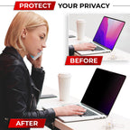 Buy now Magnetic Privacy Screen for MacBook Pro 16 Inch (2019, 2020) Removable Laptop Privacy Filter Shield and Protector at indiglob india