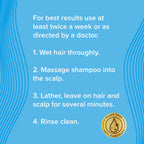 True+Real Therapeutic T+plus Tar Gel Dandruff Shampoo Coal Tar 1.0% Maximum Strength, 6 Ounce