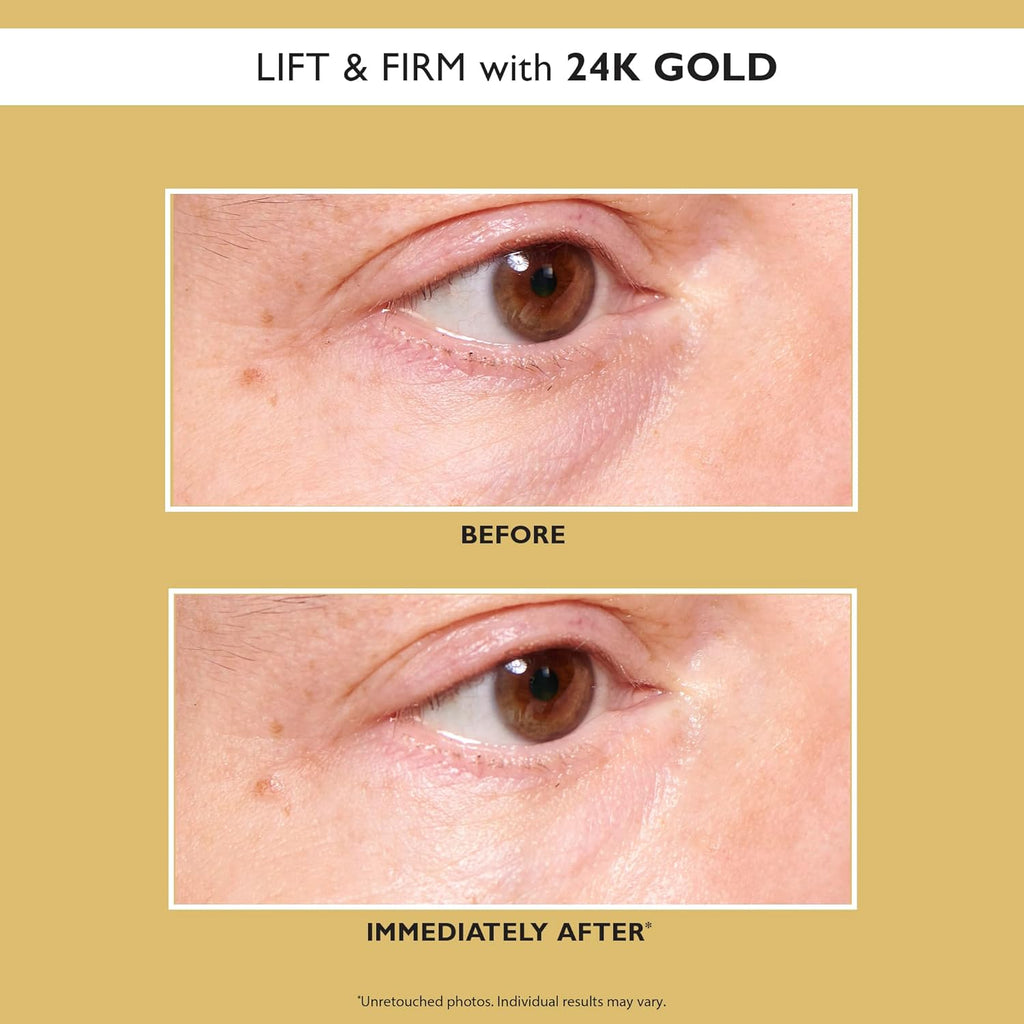 Buy now Peter Thomas Roth | 24K Gold Pure Luxury Lift & Firm Hydra-Gel Eye Patches | Anti-Aging Under-Eye Patches, Help Lift and Firm the Look of the Eye Area at indiglob india