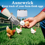 Egg Date Stamp Kit with Ink Pad, Month and Day Stamper for Farm Fresh Eggs Chicken Duck Turkey Goose Poultry Eggs