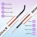 3 PCS Lash Kit Bond and Seal with Eyelash Tweezers Remover Kit