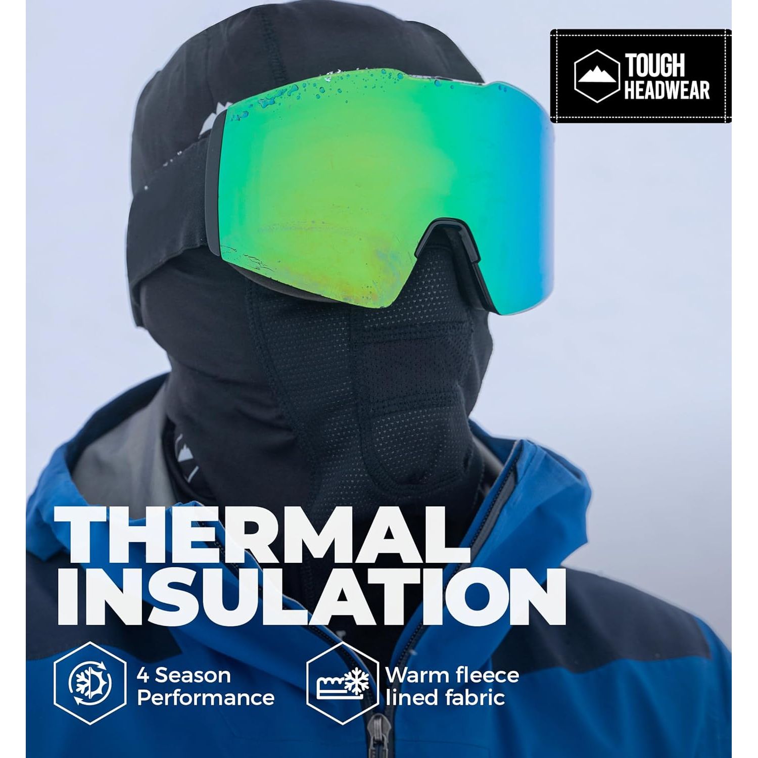 Buy now Balaclava Ski Mask - Winter Face Mask for Men & Women - Cold Weather Gear for Skiing, Snowboarding & Motorcycle Riding at indiglob india