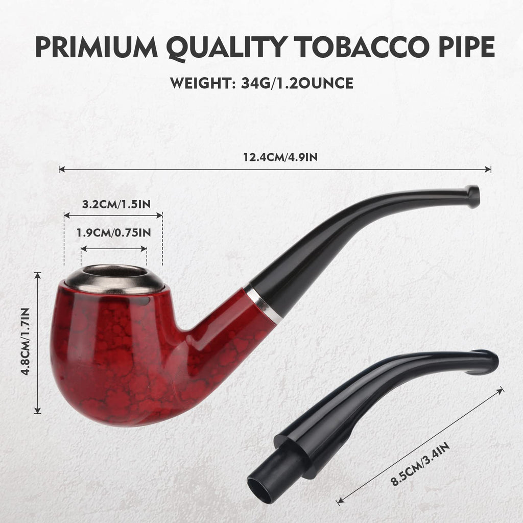 Scotte Captain Pipe Red Pipe