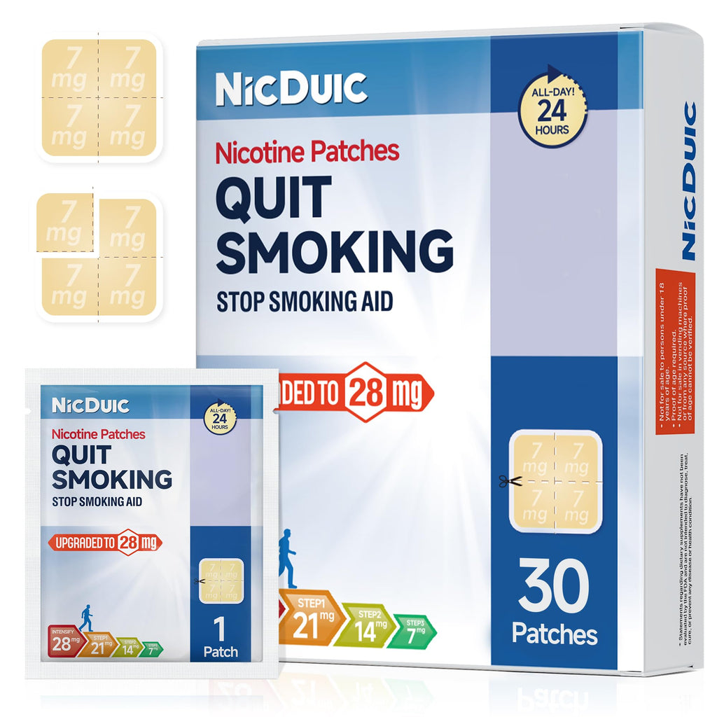 Nicotine Patches Upgrade 28mg, 30 Count
