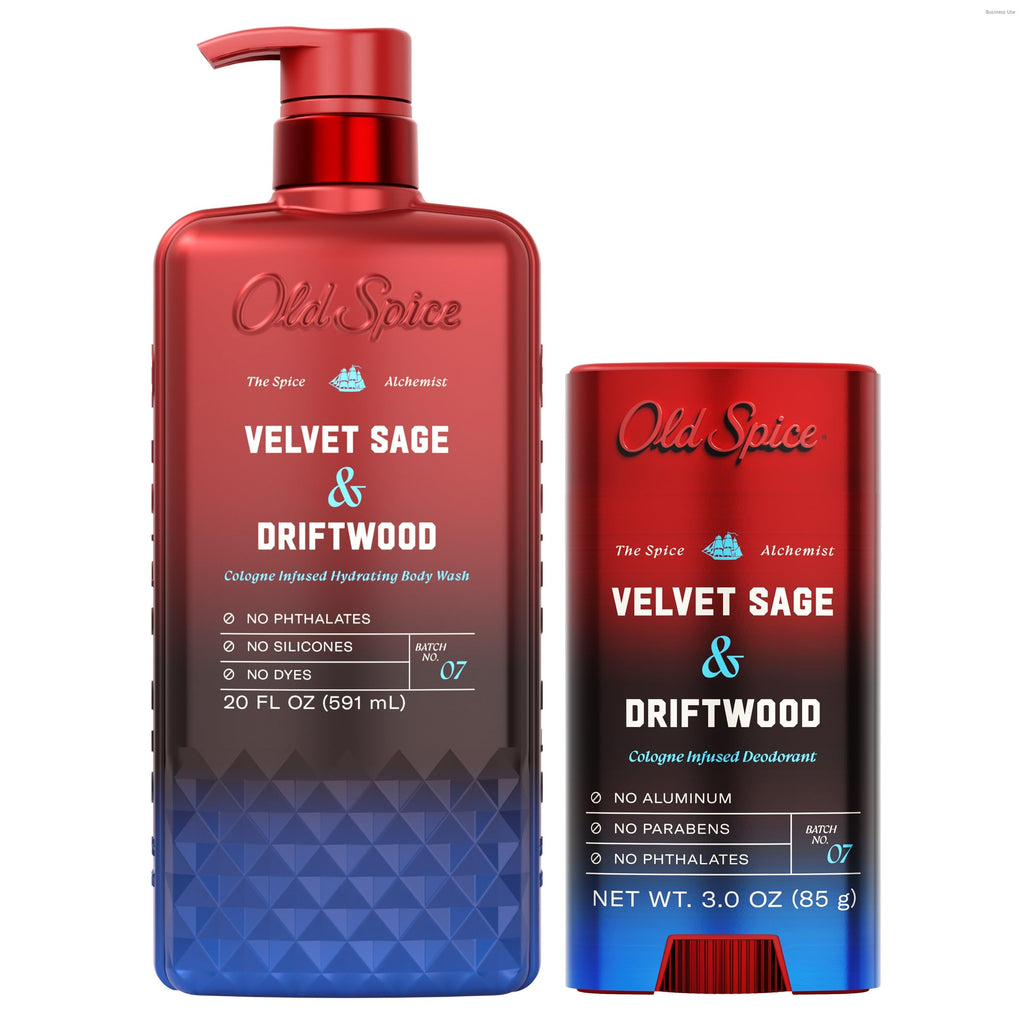 Old Spice Body Wash for Men, The Spice Alchemist Collection, 24/7 Cologne Infused Hydration, No Trade Off Formula, Free of Phthalates Silicones & Dyes, Cashmere + Vanilla Wood Scent, 20 oz