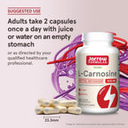 Buy now Jarrow FormulasÂ® L-Carnosine Dipeptide Antioxidant 1000 mg, Dietary Supplement, Antioxidant Support for Mitochondrial Health, 90 Veggie Capsules, Up to 45 Day Supply at indiglob india