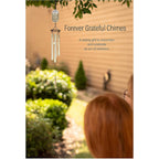 Buy now Forever Grateful Wind Chime with Engraved Thank You Message - Unique Gift of Gratitude/Appreciation Gift/Thank You Gift for Special Friend/Family/Coworkers/Teachers/Mentor at indiglob india