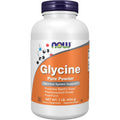 Buy now NOW Foods Supplements, Glycine Pure Powder, Promotes Restful Sleep*, Neurotransmitter Support*, 1-Pound Default at indiglob india