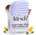 Buy now Kitsch Toning Purple Conditioner For Blondes & Color Treated Hair - Conditioner Bar For Women & Men - With Biotin for Strengthening & Neutralizing Brassy Tones - Vegan, Silicone & Sulfate Free - 2.7oz at indiglob india
