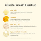 medicube Body Peel Shot with Kojic Acid and Turmeric | Gentle Body Brightening & Exfoliating with BHA LHA PHA - Dead Skin Cells, Uneven Looking Skin & Excess Sebum, 9.46 fl.oz