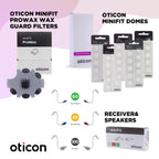 Genuine Oticon Minifit ProWax Filter Wax Guards, OEM Replacements for Oticon Hearing Aids Supplies, Genuine OEM Denmark Oticon Branded Accessories for Optimal Performance (2 Packs/Total 12 Filters)