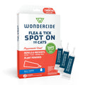 Wondercide - Flea Tick & Mosquito Cat Spot On - 3 Tubes of 0.03 oz