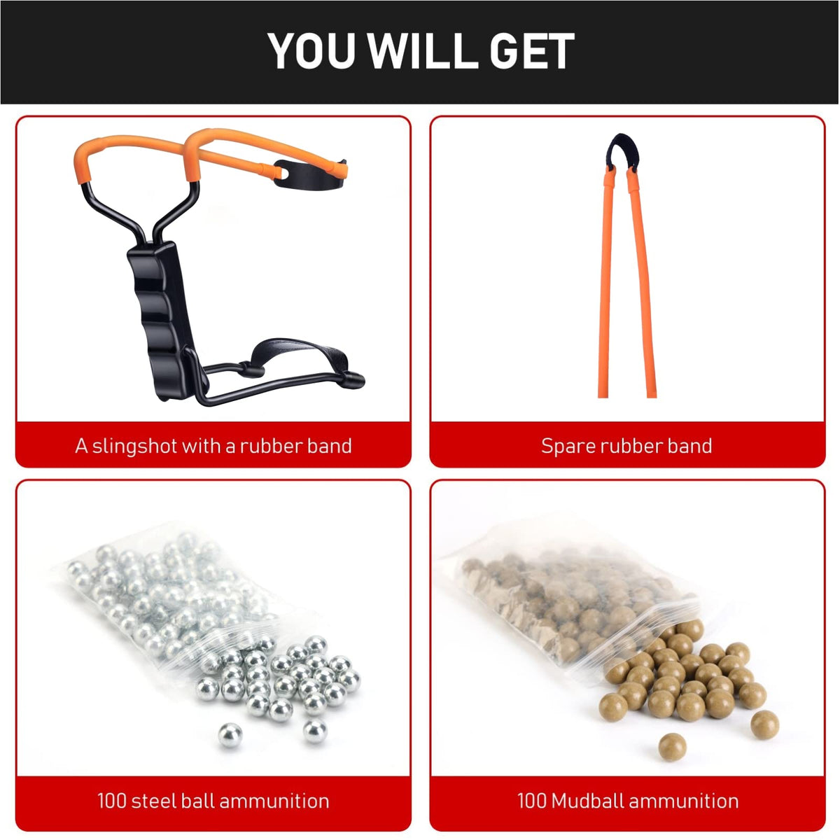 Professional Slingshot for Adults - Simple but Powerful Slingshot