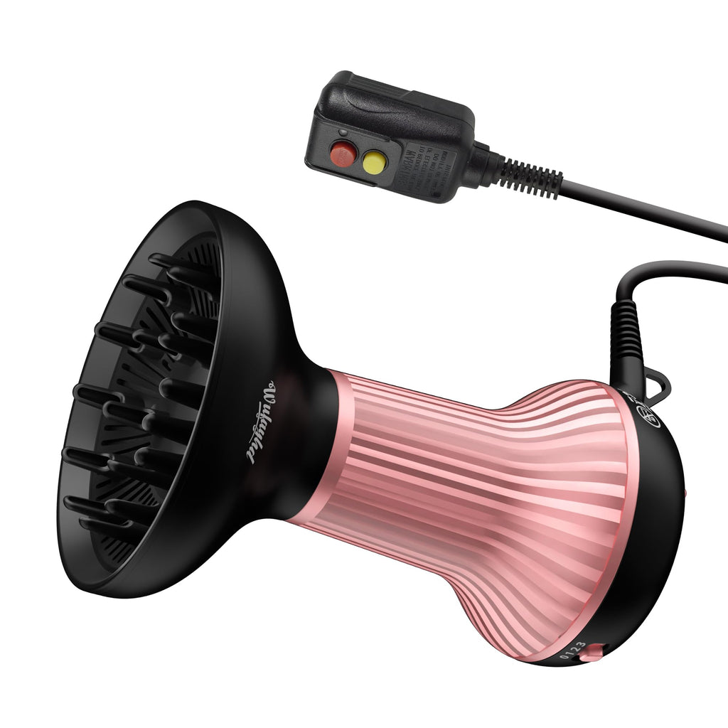 Diffuser Hair Dryer for Curly Hair, Enhances Curls and Volume Hair Diffuser