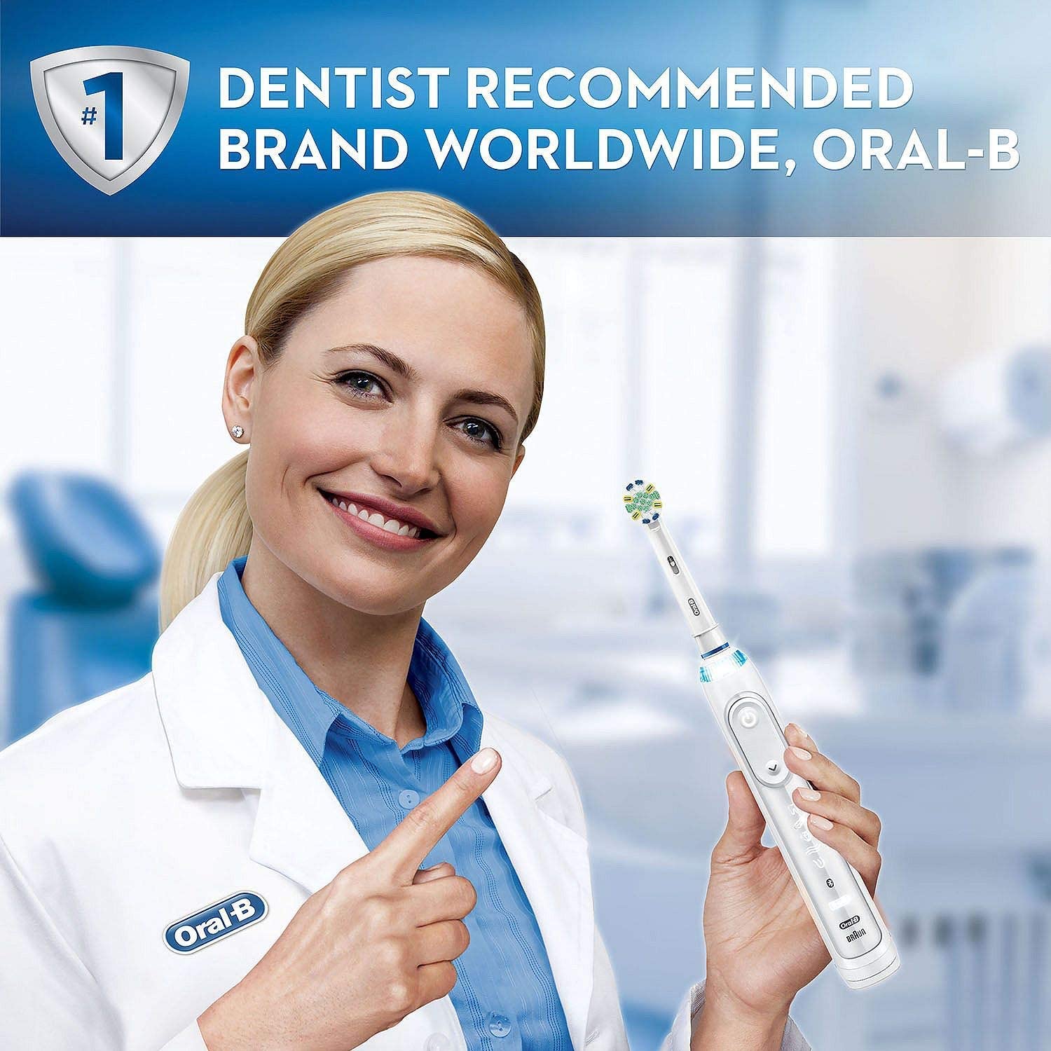 Buy now Oral-B - Floss Action Replacement Brush Heads,8 Pieces at indiglob india