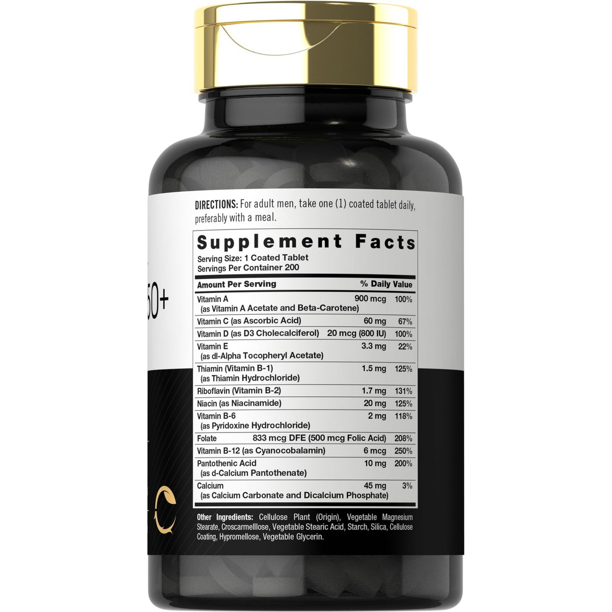 Carlyle Multivitamin for Men 50+ | 200 Count