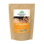 ORGANIC INDIA Ashwagandha Powder Organic, Herbal Supplement, Vegan, 1lb Bag