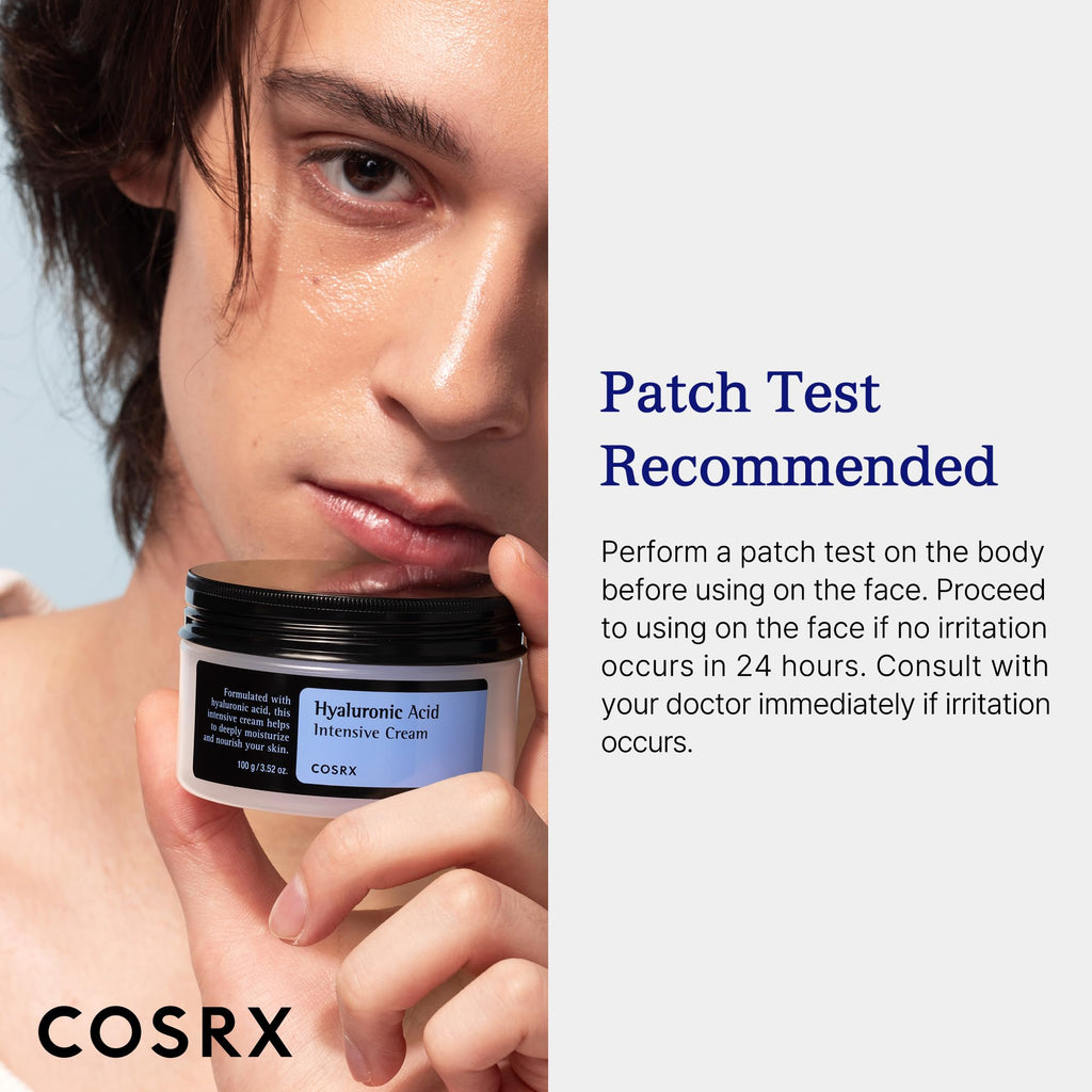 COSRX Hyaluronic Acid Cream, Daily Moisturizer for Sensitive Skin, 3.52 oz | Lightweight, Non-Greasy, Long-lasting Hydration for Glass Skin, Moisture Barrier Repair, Korean Skin Care, 3.52 oz