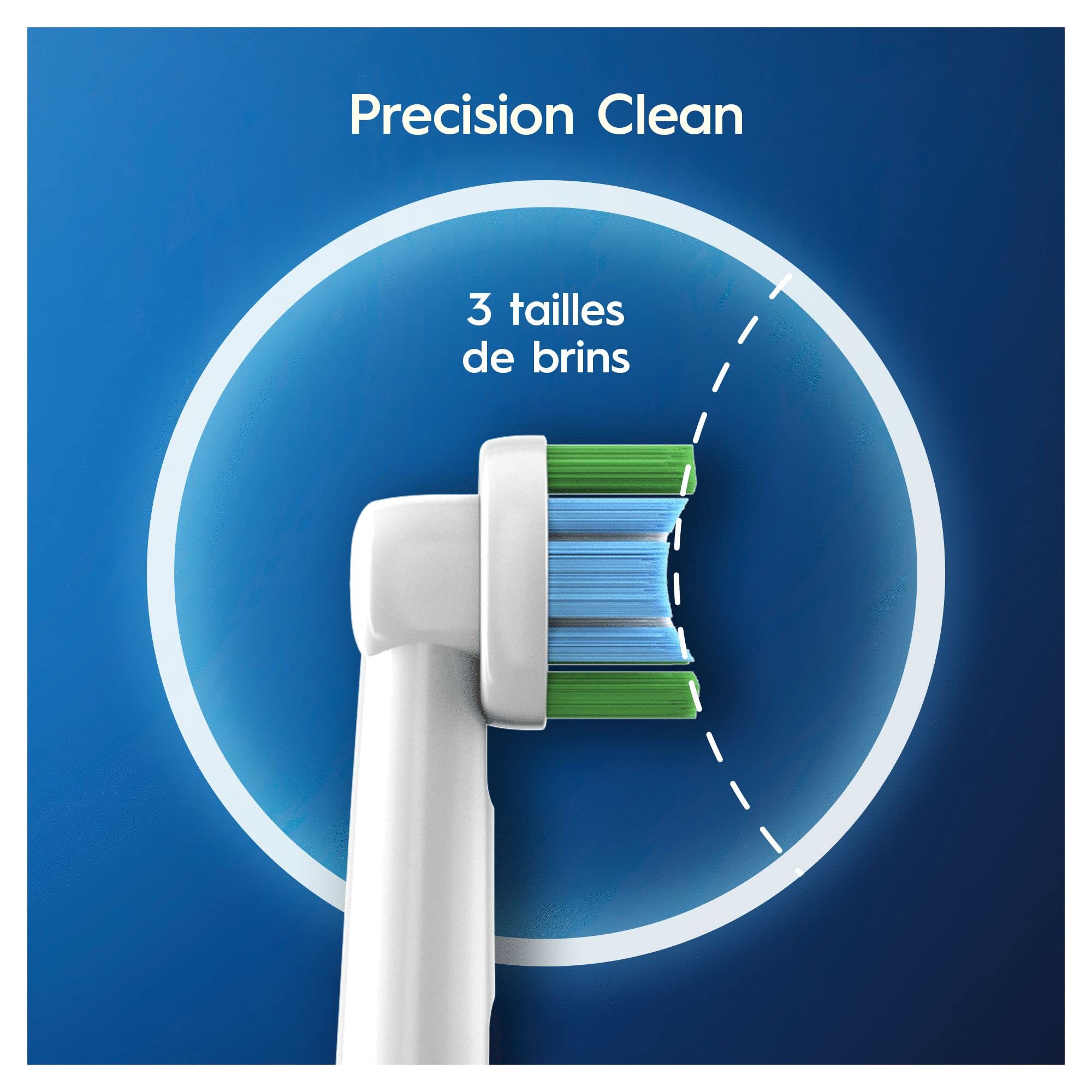 Buy now Oral-B Precision Clean Set of 10 Brushes with Cleanmaximiser Technology Special Format Letterbox 10 Units at indiglob india