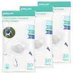 [90 Counts] Disposable Potty Liners Compatible with OXO Tot 2-in-1 Go Potty