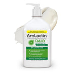 Buy now AmLactin Daily Moisturizing Lotion for Dry Skin, 7.9 oz Pump Bottles (Twin Pack), 2-in-1 Exfoliator-Body Lotion with 12% Lactic Acid, Dermatologist-Recommended (Packaging May Vary) 14.1 Fl Oz (Pack of 1) Lotion at indiglob india