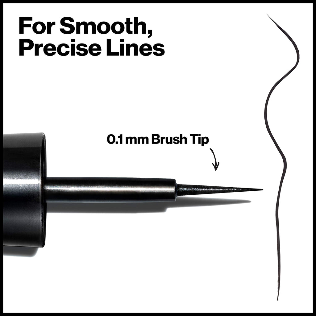 Buy now Revlon Skinny Liquid Eyeliner, ColorStay Eye Makeup, Waterproof, Smudge-proof, Longwearing with Ultra-Fine Tip, Black Out, 0.08 oz at indiglob india
