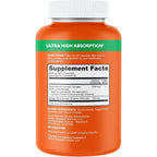 Qunol Turmeric Curcumin 1000mg and Ginger, Ultra High Absorption, 120 Count | #1 Doctor Recommended form of Turmeric Curcumin, Extra Strength Capsule for Joint Support and a Healthy Inflammation Response