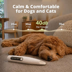 Silent Pet Paw Trimmer | Cordless Paw Trimmer for Grooming w/Light