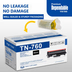 TN-760 High-Yield Black Toner Cartridge Twin Pack, TN-760 2PK