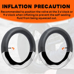 2-PCS 20x4 Self-Sealing Fat Bike Tubes 20x4.0 Puncture Resistant Tubes