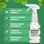 Peppermint Oil Insect and Spider Repellent Spray, Repels and Kills Ants and Bugs, Extra Strength Natural Plant Based Pest Control for Home, Kitchen and Garden, Safe for Family and Pets, 16 oz