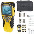 Buy now Klein Tools VDV501-853 Coaxial Cable Tester, Scout Pro 3 with Test-n-Map Remote, Includes Remotes #2 - #6, Tests Voice, Data and Video Cable at indiglob india