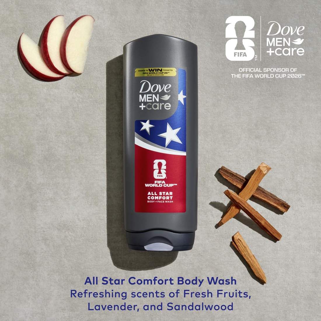 Dove Men Body Wash & Deodorant Regimen Pack All Star Comfort 2 Count