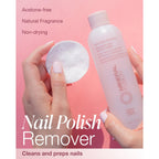 Mineral Fusion Nail Polish Remover, 6 fl oz (Pack of 2) | Acetone-Free Nail Care, Non Drying Liquid Formula