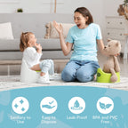 TidyTots Value Pack of 32 Disposable Potty Chair Liners