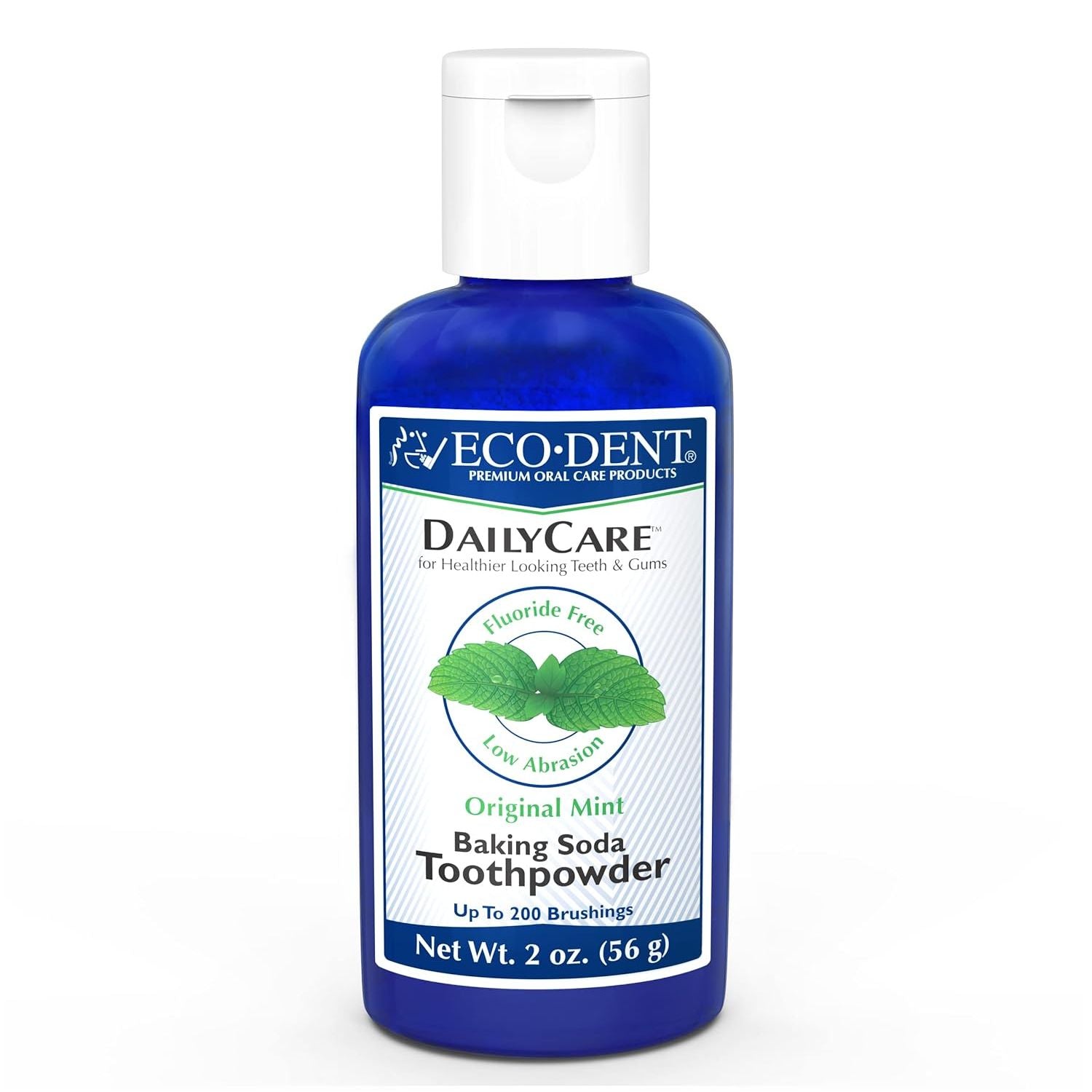 Buy now Eco-Dent DailyCare Baking Soda Toothpowder, Original Mint - SLS & Fluoride-Free Toothpaste Powder with Minerals & Essential Oils, Toothpaste Alternative + DailyRinse Single-Use Pack 2 Ounce (Pack of 1) at indiglob india