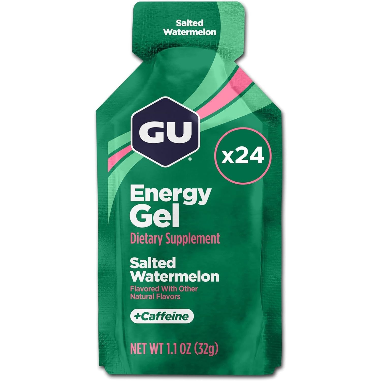 Buy now GU Energy Original Sports Nutrition Energy Gel, Vegan, Gluten-Free, Kosher, and Dairy-Free On-the-Go Energy for Any Workout, 8-Count, Tri-Berry Salted Watermelon 24 Count (Pack of 1) at indiglob india