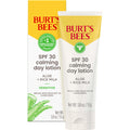 Buy now Burt's Bees SPF 30 Calming Day Face Lotion With Aloe and Rice Milk for Sensitive Skin, Sunscreen Face Lotion Soothes Redness and Irritation, 99.4 Percent Natural Origin Skin Care, 1.8 oz. Tube at indiglob india